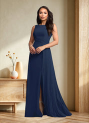 Augday Galvan A-Line Sequins Chiffon Dress