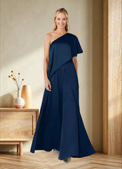 Augday Hagretta Jumpsuit/Pantsuit Stretch Satin Dress