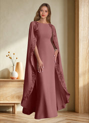 Augday Artemisia Sheath Lace Chiffon Dress