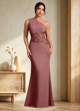 Augday Kathie Mermaid Lace Chiffon Dress