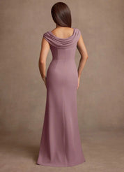 Augday Irvine A-Line Pleated Chiffon Dress