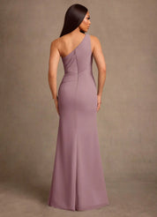 Augday Floy Sheath One Shoulder Chiffon Dress