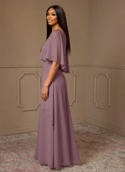 Augday Bowie A-Line Chiffon Dress