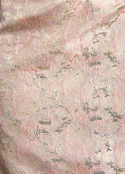Augday Irvine A-Line Pleated Floral Jacquard Dress