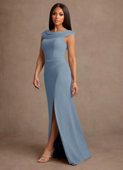 Augday Irvine A-Line Pleated Chiffon Dress