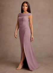 Augday Irvine A-Line Pleated Chiffon Dress