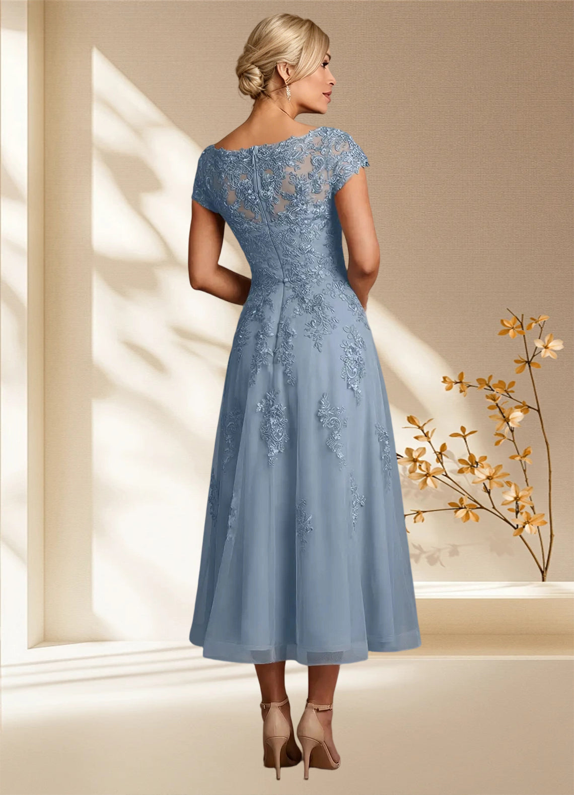 Augday Jolanda A-Line Lace Dress