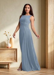 Augday Galvan A-Line Sequins Chiffon Dress