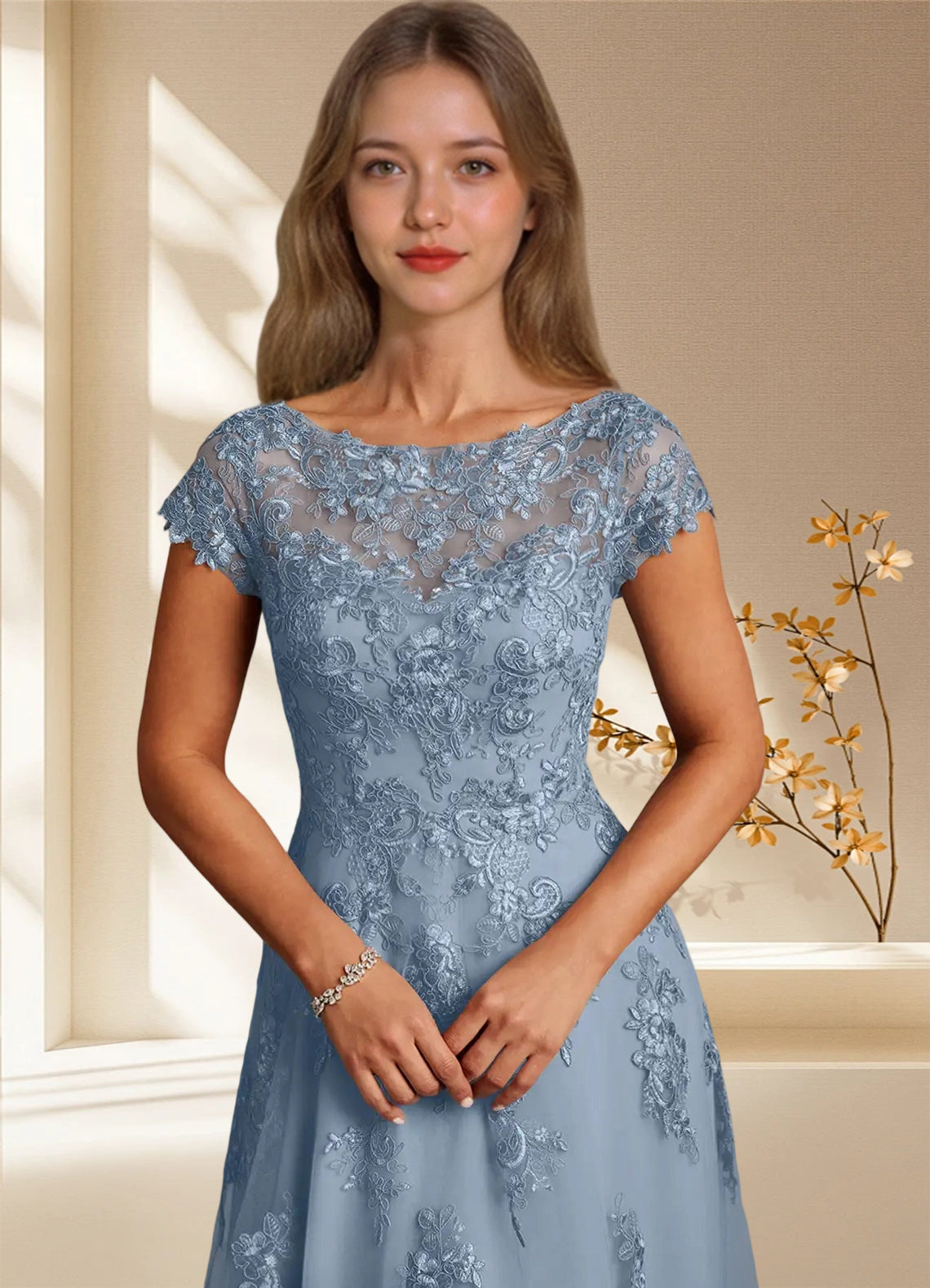 Augday Jolanda A-Line Lace Dress