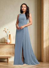 Augday Galvan A-Line Sequins Chiffon Dress