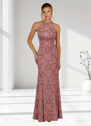 Augday Tyra Mermaid Floral Burnout Dress
