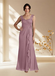 Augday Edelin A-Line Sweetheart Neckline Pleated Mesh Dress