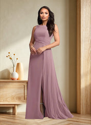 Augday Galvan A-Line Sequins Chiffon Dress