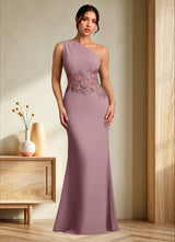 Augday Kathie Mermaid Lace Chiffon Dress