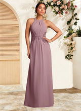 Augday Georgie A-Line Lace Chiffon Dress