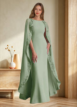 Augday Artemisia Sheath Lace Chiffon Dress
