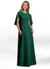 Augday Winnifred A-Line Beaded Chiffon Dress