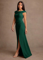 Augday Irvine A-Line Pleated Chiffon Dress