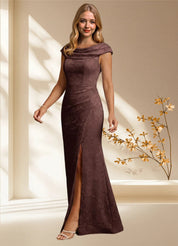 Augday Irvine A-Line Pleated Floral BurnoutDress