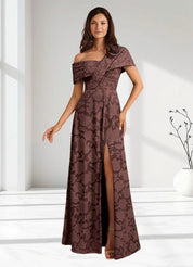 Augday Milton Milton A-Line Pleated Floral Burnout Dress