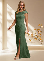 Augday Irvine A-Line Pleated Floral BurnoutDress