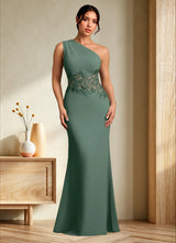 Augday Kathie Mermaid Lace Chiffon Dress