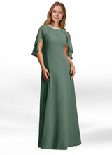 Augday Winnifred A-Line Beaded Chiffon Dress