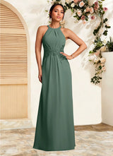 Augday Georgie A-Line Lace Chiffon Dress