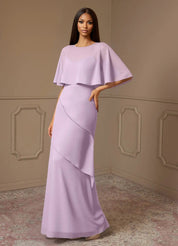 Augday Bowie A-Line Chiffon Dress
