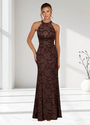 Augday Tyra Mermaid Floral Burnout Dress