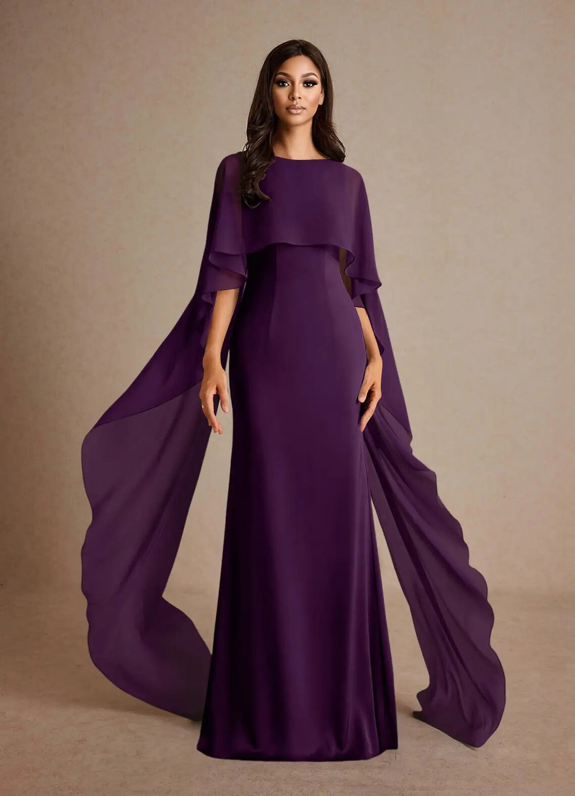 Augday Milfred Sheath Boatneck Stretch Satin Dress