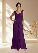 Augday Edelin A-Line Sweetheart Neckline Pleated Mesh Dress