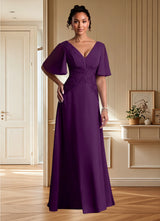 Augday Milliat A-Line Lace Chiffon Dress