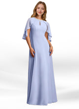 Augday Winnifred A-Line Beaded Chiffon Dress