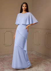 Augday Bowie A-Line Chiffon Dress
