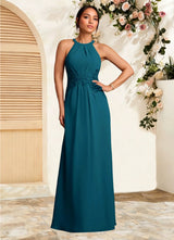 Augday Georgie A-Line Lace Chiffon Dress