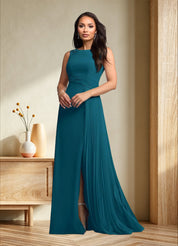 Augday Galvan A-Line Sequins Chiffon Dress