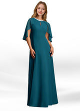 Augday Winnifred A-Line Beaded Chiffon Dress