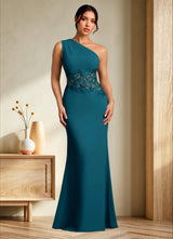 Augday Kathie Mermaid Lace Chiffon Dress