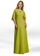 Augday Winnifred A-Line Beaded Chiffon Dress