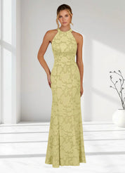 Augday Tyra Mermaid Floral Burnout Dress