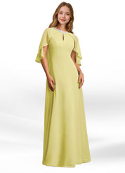 Augday Winnifred A-Line Beaded Chiffon Dress