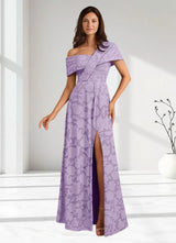Augday Milton Milton A-Line Pleated Floral Burnout Dress