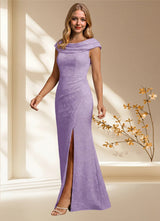 Augday Irvine A-Line Pleated Floral BurnoutDress
