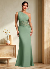 Augday Kathie Mermaid Lace Chiffon Dress