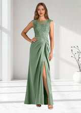 Augday Santa Barbara Sheath Pleated Stretch Satin Dress