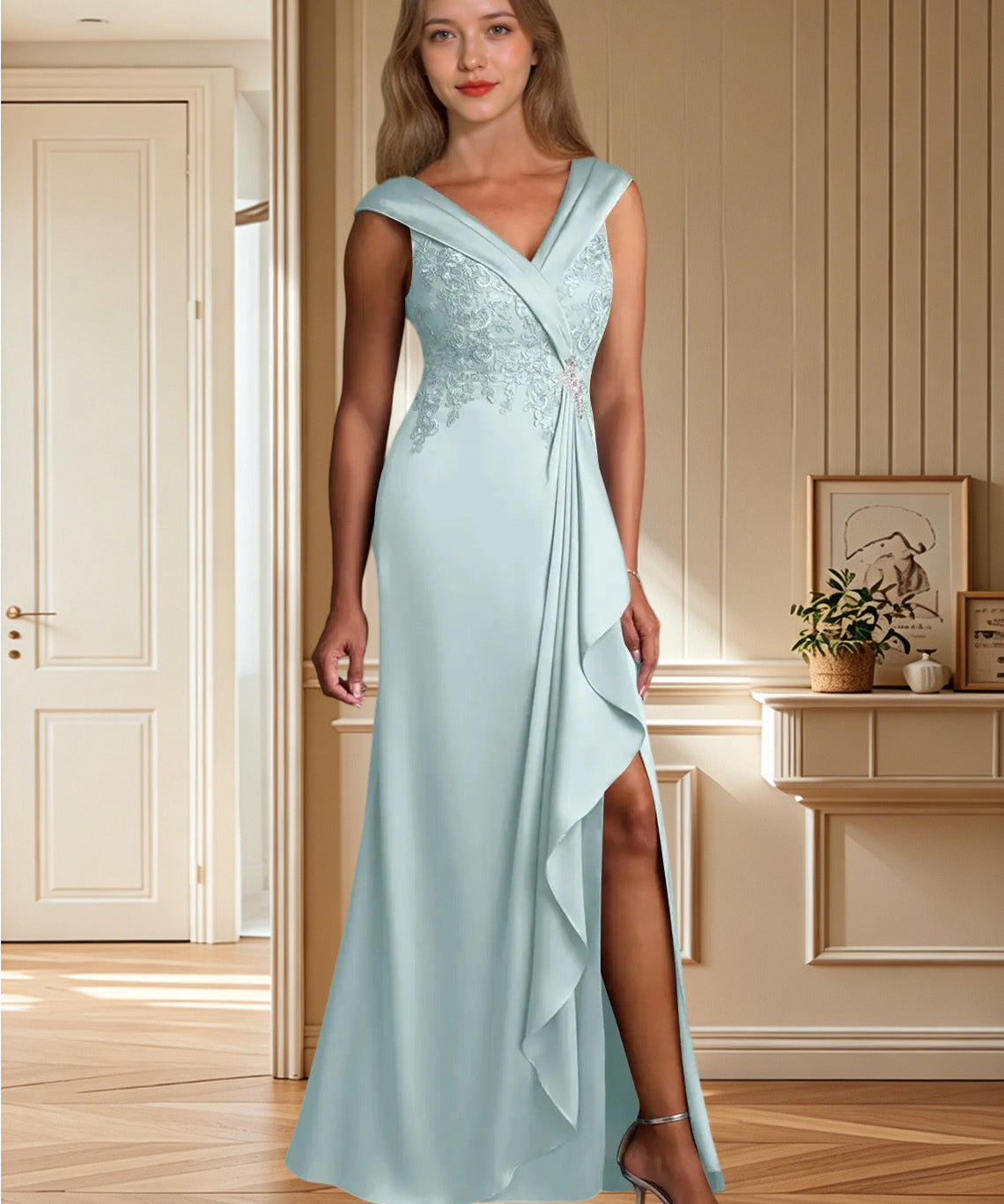Augday Santa Monica A-Line Lace Dress