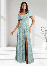 Augday Milton Milton A-Line Pleated Floral Burnout Dress