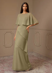 Augday Bowie A-Line Chiffon Dress