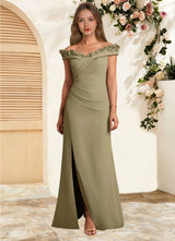 Augday Jettie Sheath Pleated Chiffon Dress